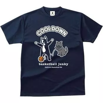Клаудио Пандиани Баскетбольная футболка Junky Cooldown DryTEE BSK18002 Navy L тёмно-синий