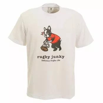 Клаудио Пандиани Регби Junky Knock White DryTEE RJ17523 Белый L на! мяч! белый