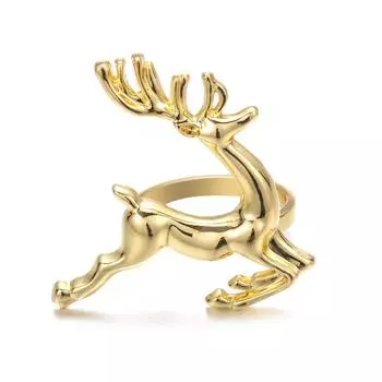 Клаус Рождественская елка Свадебные принадлежности Кольцо для салфетки Рождественские принадлежности Украшение стола Кольцо для рта 7