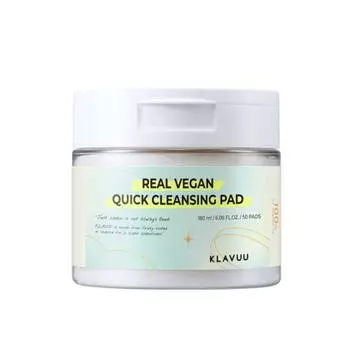 KLAVUU Real Vegan Cleansing Pad 180 мл / 50 шт.