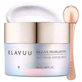 KLAVUU Rejuve Pearlsation Multi Pearl Peptide Cream, Антивозрастной, Увлажняющий, KBeauty, Корейская косметика, пробник