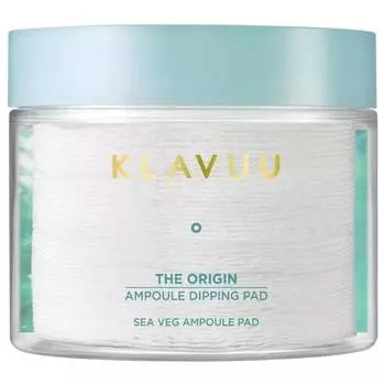 KLAVUU The Origin Ampoule Dipping Pad 50шт, Увлажнение, Очищение, Корейская косметика, Kbeauty, пробник