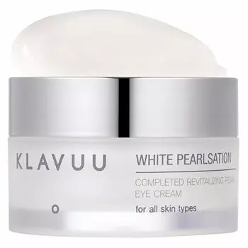 KLAVUU WHITE PEARLSATION Complete Revitalizing Pearl Eye Cream, Антивозрастной, Увлажняющий, KBeauty, Корейская косметика, пробник