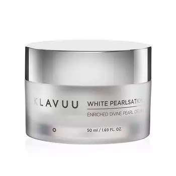 KLAVUU WHITE PEARLSATION Enriched Divine Pearl Cream, Увлажняющий, Антивозрастной, KBeauty, Корейская косметика, пробник
