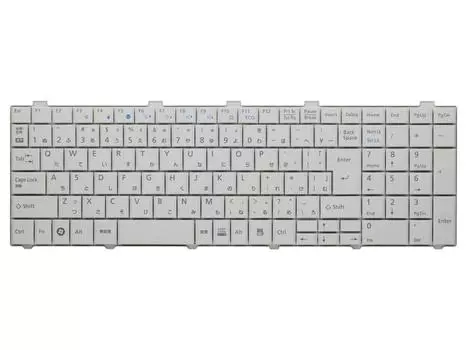Клавиатура для ноутбука Fujitsu AEFH2J00020 белая FMV-AH530/3B белый
