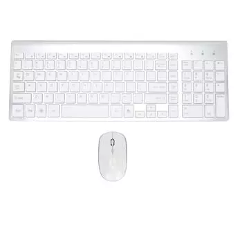 Клавиатура и мышь Combo 2.4Ghz Wireless Scissor Стильная компактная беспроводная клавиатура и мышь Combo 102 клавиши