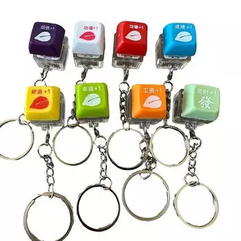 Клавиатура Кнопка Брелок Студенческая Сумка Рюкзак Подвеска Декомпрессионные Игрушки Механические Переключатели Брелок Деревянная Рыба Кнопка Колпачок A7