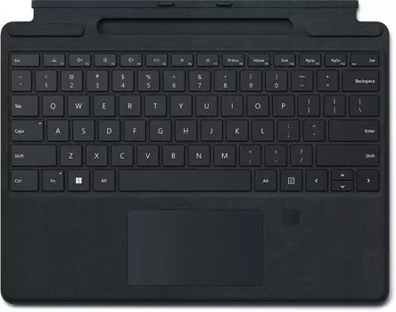 Клавиатура Microsoft Surface Pro Signature с датчиком отпечатков пальцев, черная чёрный