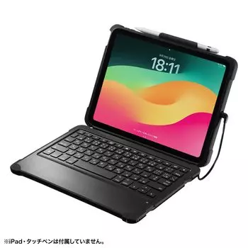 Клавиатура Sanwa Supply iPad 10-го поколения с корпусом типа C, кабельное соединение SKB-IP6BK чёрный