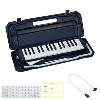 Клавиатурная губная гармошка с запасным мундштуком P3001 Melody Piano NV Navy/Navy P3001-32K тёмно-синий