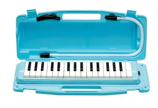 Клавишная губная гармошка Zenon Pianie 323AH СИНЯЯ синий