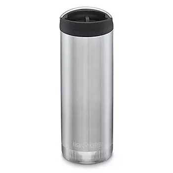 Klean Kanteen 1008351 Mug Bottle, TK Wide, Cafe Cap, Stainless Steel, 16 oz (473 ml)