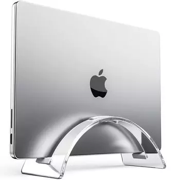 Klearlook Вертикальная подставка для ноутбука MacBook и устройств толщиной до 24 мм, 1 шт., Подставка, Подставка, Компактная и устойчивая, Подставка, Хранение, Ноутбуки, iPad, Толстая,