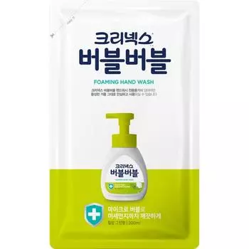 Kleenex Bubble Bubble Средство для мытья рук Healing Green, сменный блок, 1 шт., 200 мл