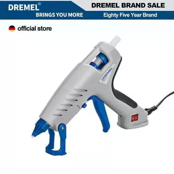 Клеевой пистолет Dremel 940, угол наклона 195 градусов, оригинальный высокотемпературный пистолет для нанесения клея-расплава DREMEL 940, заводской стандарт