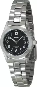 [Klefa] Analog Women s Watch Waterproof Metal Band Silver TE-AL010-BKS