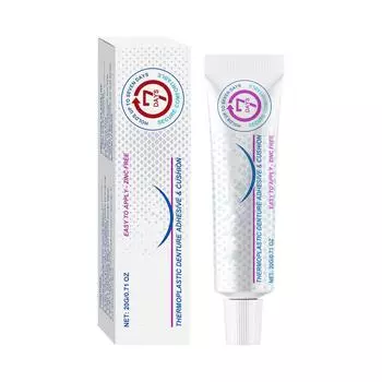 Клеи для фиксации зубных протезов Термопластичные клеи для зубных протезов фиксируют зубные протезы для большего комфорта One Size