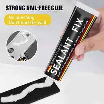 Клей без гвоздей, легко наносится, влагостойкий, водостойкий, быстросохнущий, универсальный, строительный, настенный, плиточный клей, набор 3pcs