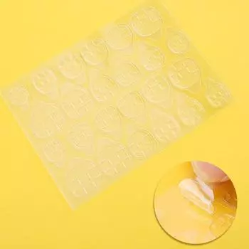 Клей для дизайна ногтей Желе Супер липкий Ультратонкий клей Желе Набор для наращивания ногтей Порошковый клей Белый клей Желтый клей Клей для ног Желе