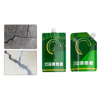 Клей для герметизации бетона, водостойкий герметик для трещин в бетонной плите, клей для герметика, устойчивый к атмосферным воздействиям, быстросохнущий герметик для герметика трещин, 200 мл/500 мл One Size