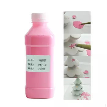 Клей для маскировки керамики, вспомогательный инструмент для окраски керамики, быстросохнущий художественный разрыв своими руками