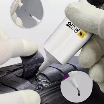 Клей для мгновенного ремонта трещин в шинах 50 мл Клей для ремонта шин Сильный клей для герметизации шин Клей для склеивания автомобильных аксессуаров CN