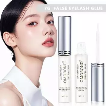 Клей для наращивания ресниц, праймер для накладных ресниц, водостойкий, прозрачный, без макияжа, длинный Invi R9C4 white-7g