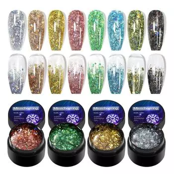 Клей для ногтей Flash Diamond Glue Platinum, клей для лака для ногтей, клей для лака Diamond, УФ-клей