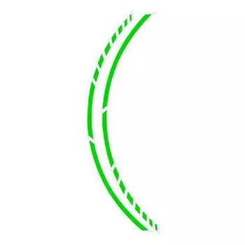 Клей для обода Foliatec Neon Green