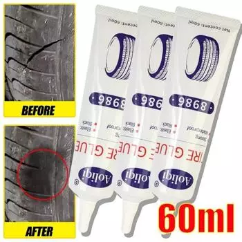 Клей для ремонта автомобильных шин, износостойкий клей для автомобильной черной резины, мгновенное прочное склеивание, прочные клеи для кожи и резины, инструменты для ремонта шин