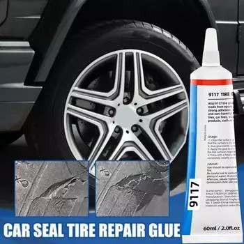 Клей для ремонта царапин на шинах, автомобильный клей-герметик для царапин на шинах, быстросохнущий инструмент для ремонта царапин на шинах, для ремонта выбоин, царапин