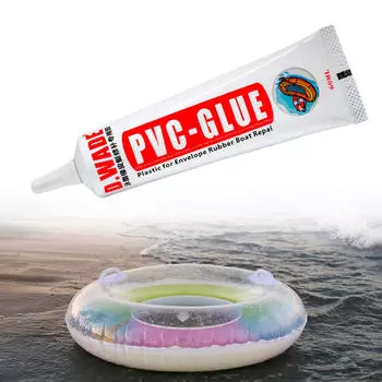 Клей для ремонта надувных лодок, клей для заплаток на каяках 60 мл жидкий ПВХ прокол для
