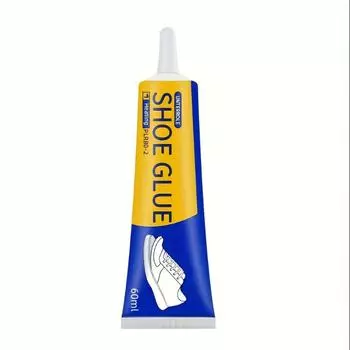 Клей для ремонта подошвы, ремонтный клей, 60 мл, прочный, гибкий, мгновенный, водостойкий, быстросохнущий клей для обуви, ремонтный клей для походной обуви 60ml