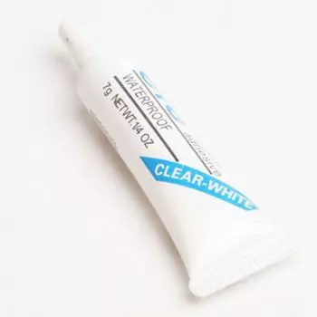 Клей для ресниц, водостойкий черно-белый модный инструмент для макияжа синий