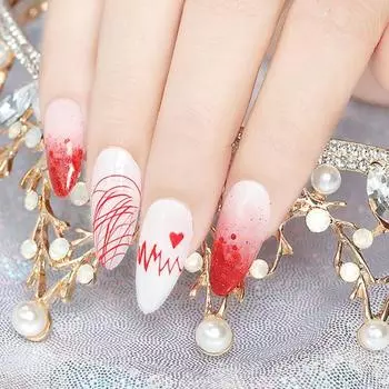 Клей для рисования ногтей, растительные красители, линия рисования, безопасные ингредиенты, здоровые 3D-полосатые принадлежности для геля для ногтей синий