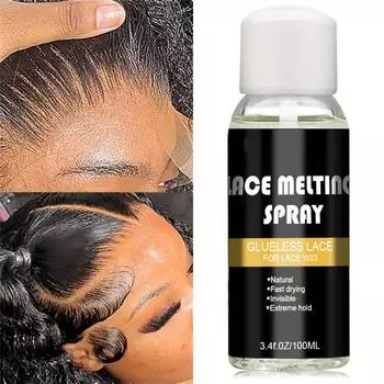 Клей для замены волос используется для безопасного и натурального полиэстера и кружева, а также в качестве клея для париков и головных уборов\100мл One Size