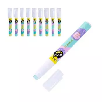 Клей-карандаш Deli Macaron Slim EA23810 2,6г, 10 штук, Корейские игрушки