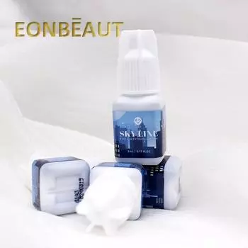 Клей LINE, белый колпачок для наращивания ресниц, клей, сильный клей, 0,5S, быстросохнущий, 7-8 недель, принадлежности, магазин красоты, инструменты для макияжа