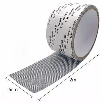 Клейкая и водонепроницаемая лента для ремонта оконных сеток 1-pack