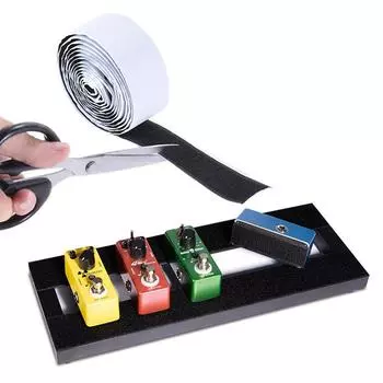 Клейкая лента для гитарной педали, лента для установки на педальную доску гитары, простая в использовании и перестановке без повреждения поверхности 3CM