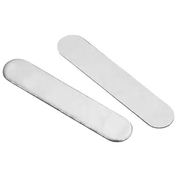 Клейкая лента для гольфа PATIKIL, 8 штук, тренировочный поводок, регулировка баланса, дополнительный вес, полоска для захвата для теннисной ракетки клюшки для гольфа, серебристая