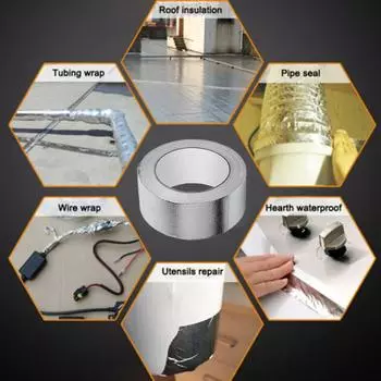 Клейкая лента для теплозащиты, алюминиевые автозапчасти