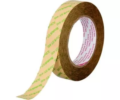 Клейкая лента на полиэстеровой основе 3M 25ммx30м ST416P 25X30 1шт двусторонняя ST-416P