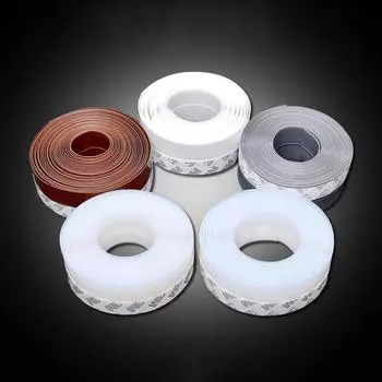 Клейкая лента под дверью для защиты от атмосферных воздействий, звукоизоляционная резиновая нижняя уплотнительная лента 25mm