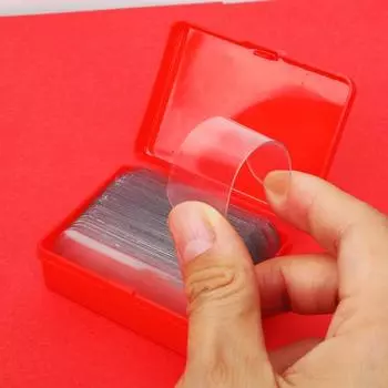 Клейкая лента Практичная многослойная прозрачная лента высокой вязкости Универсальная прочная клейкая лента Двусторонняя лента для офиса 60pcs