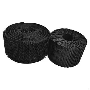 Клейкая лента, самоклеящаяся полоска, сверхмощные блокирующиеся канцелярские товары, пришивная петля на крючке 2cm чёрный