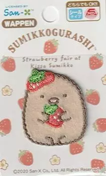 Клейкая нашивка Pioneer Sumikko Gurashi Tonkatsu Ширина x Высота Утюг/Уплотнение 3,2 см 3,9 см PSU352-PSU131