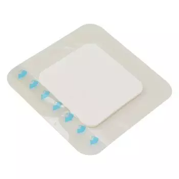 Клейкая пена для перевязки ран, быстрозаживляющие гидроколлоидные гелевые пластыри с каймой