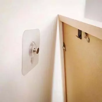 Клейкие гвозди Крючок Прочный плакат Винт Наклейка Шкаф Шкаф Стойка Аксессуары Кухня Ванная Крючки Организация хранения дома