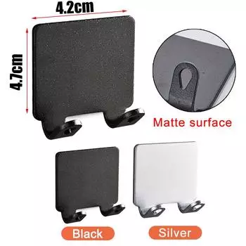 Клейкий настенный крючок для ванной комнаты, подвесные крючки, настенная вешалка для пальто, вешалка, наклейки, непробиваемый держатель для бритвы, крючок для хранения, настенная полка для бритвы